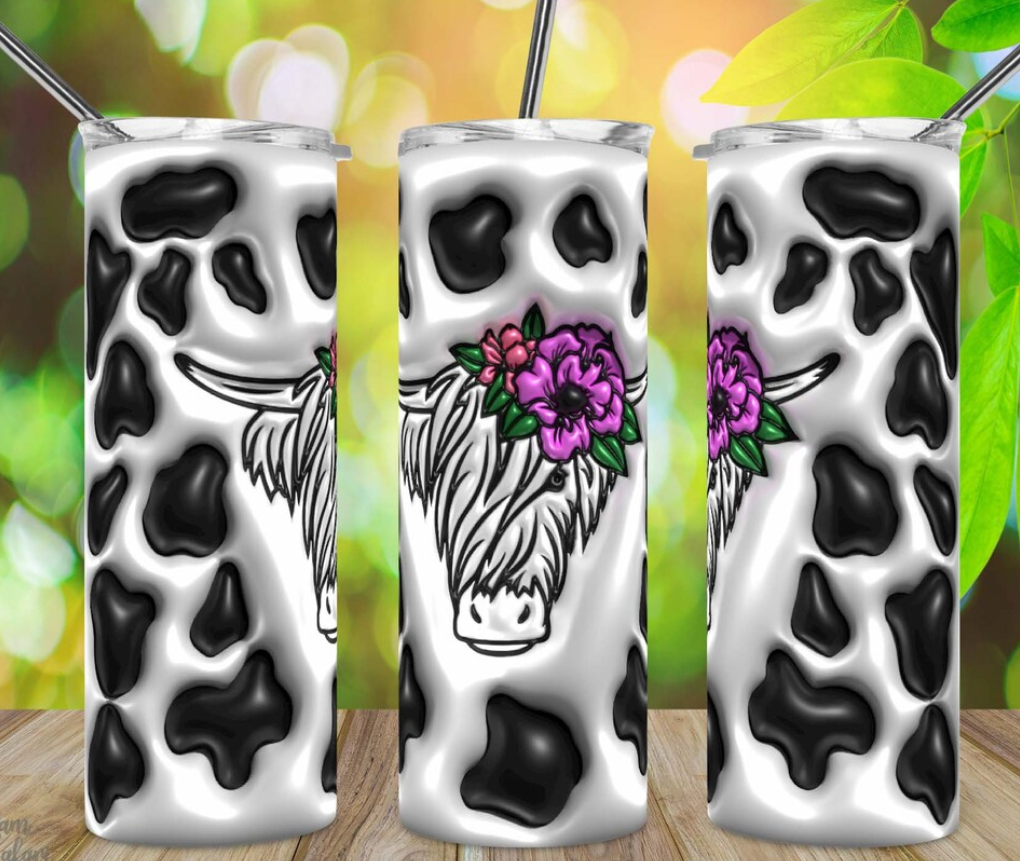 Cow Bubble 3D 20oz