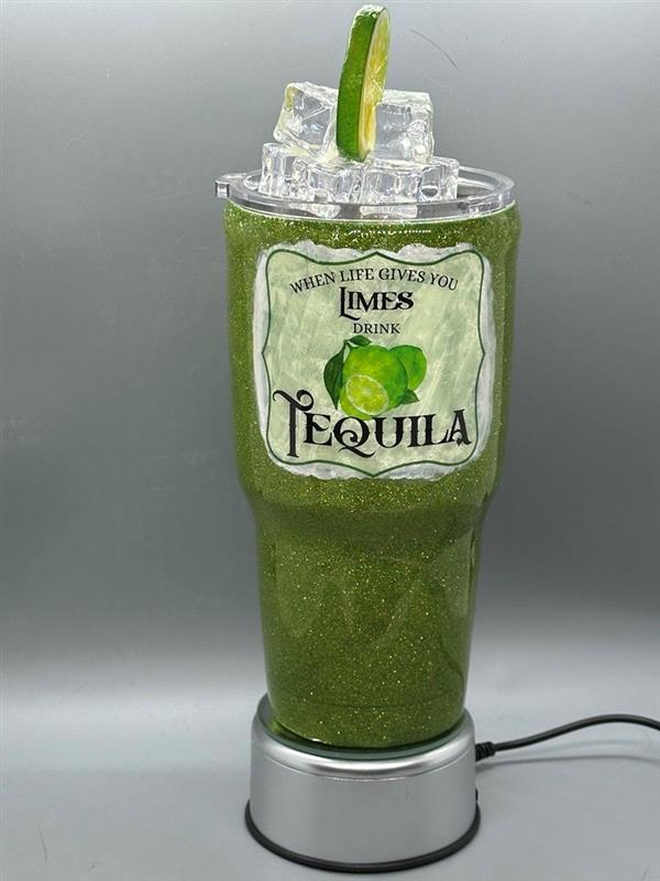 Tequila Lime Epoxy Tumbler 30ox