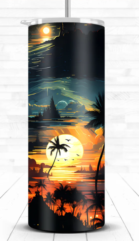 Beach Tumbler 20oz