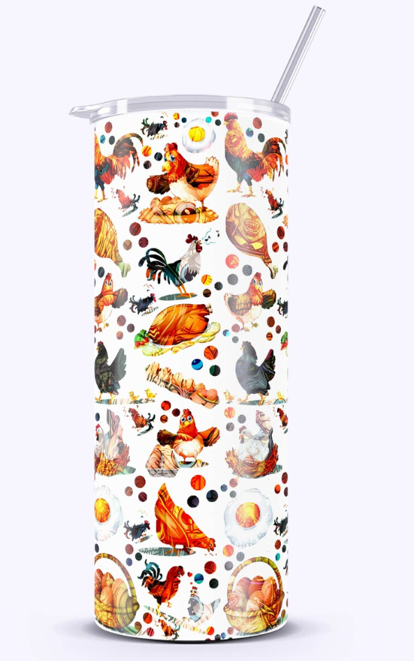 Chicken Cute Funny Tumbler 20oz