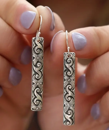 Geometric Dangle Earrings