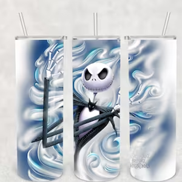 Jack Nightmare Before Christmas Tumbler 20oz