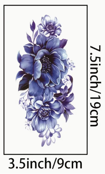 Blue Roses Tattoo