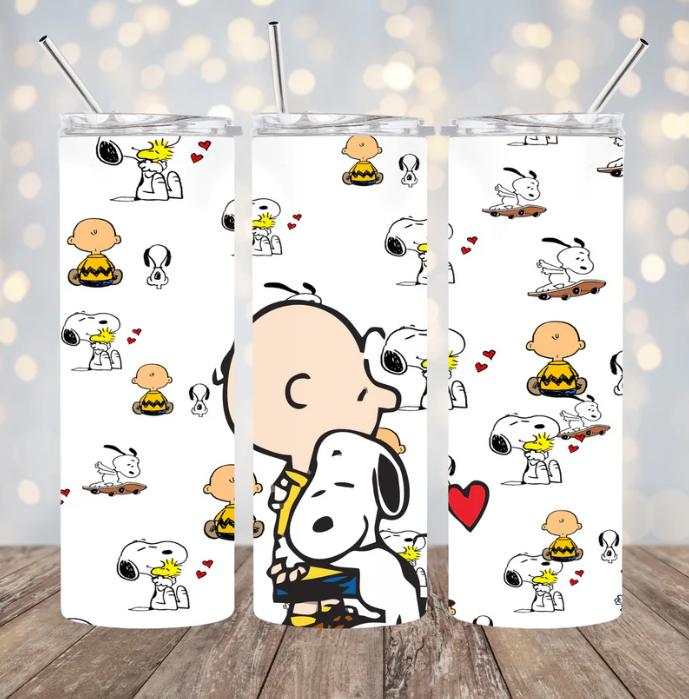 Snoopy Peanuts Love Tumbler 20oz