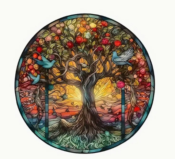 Tree Of Life with Doves Sticker / Decal
