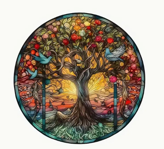 Tree Of Life with Doves Sticker / Decal