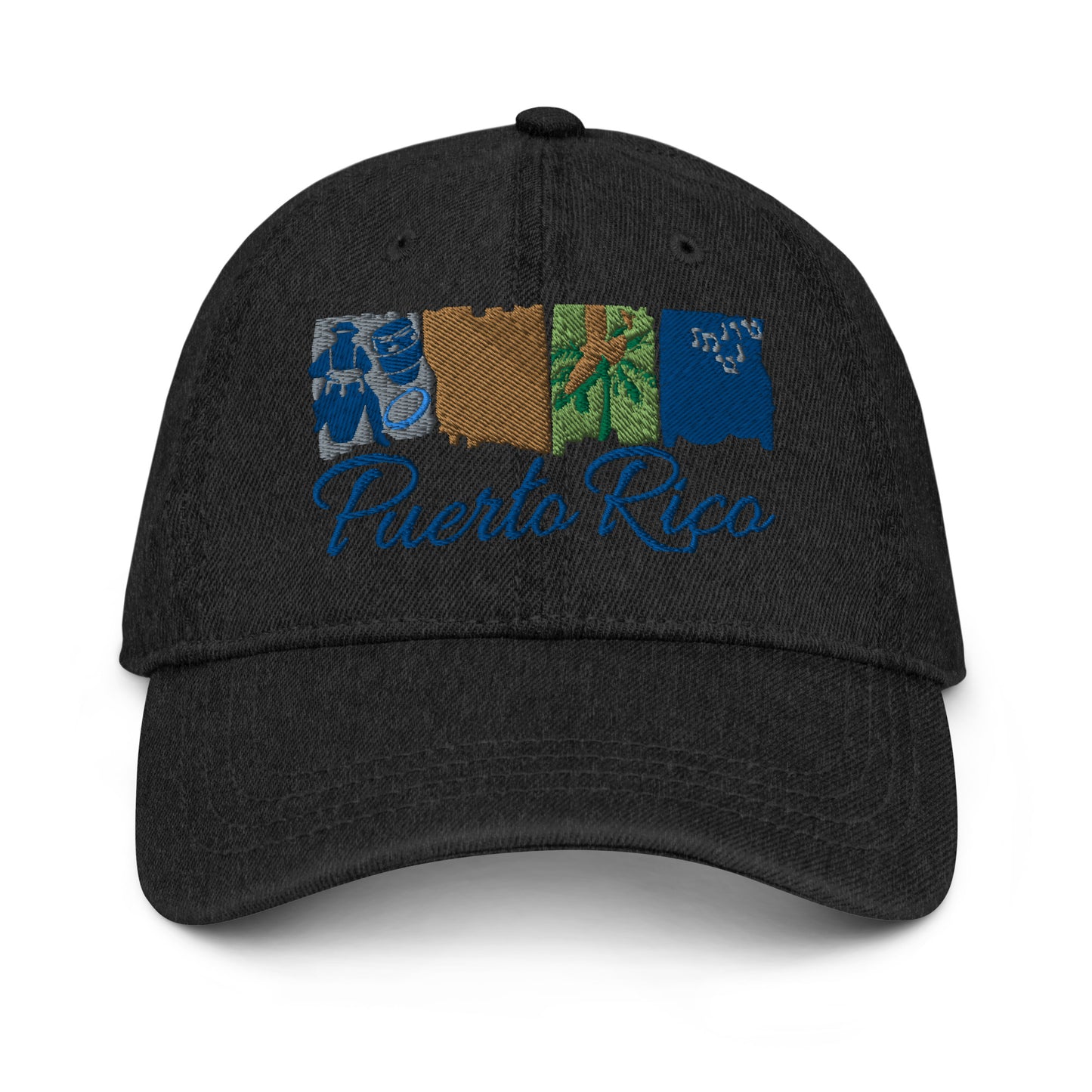 Puerto Rico Denim Hat