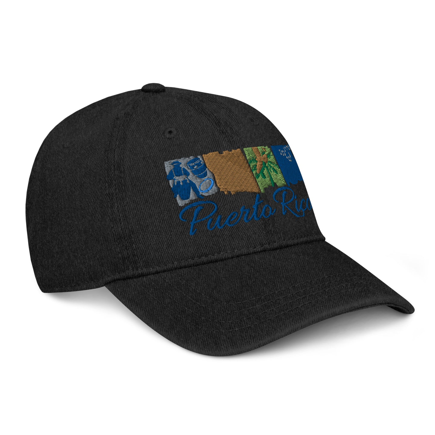 Puerto Rico Denim Hat