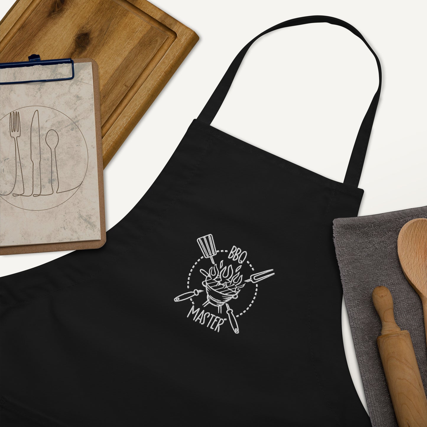BBQ Master Embroidered Apron
