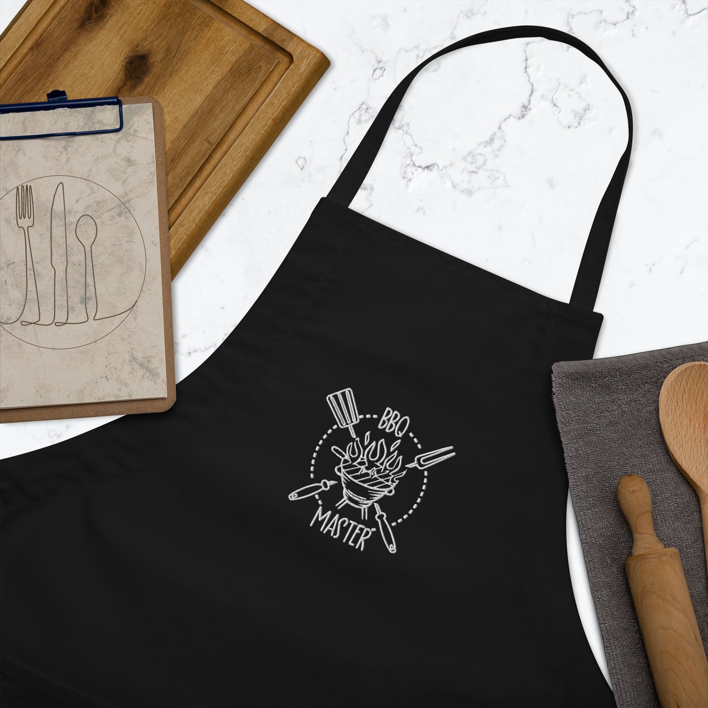 BBQ Master Embroidered Apron