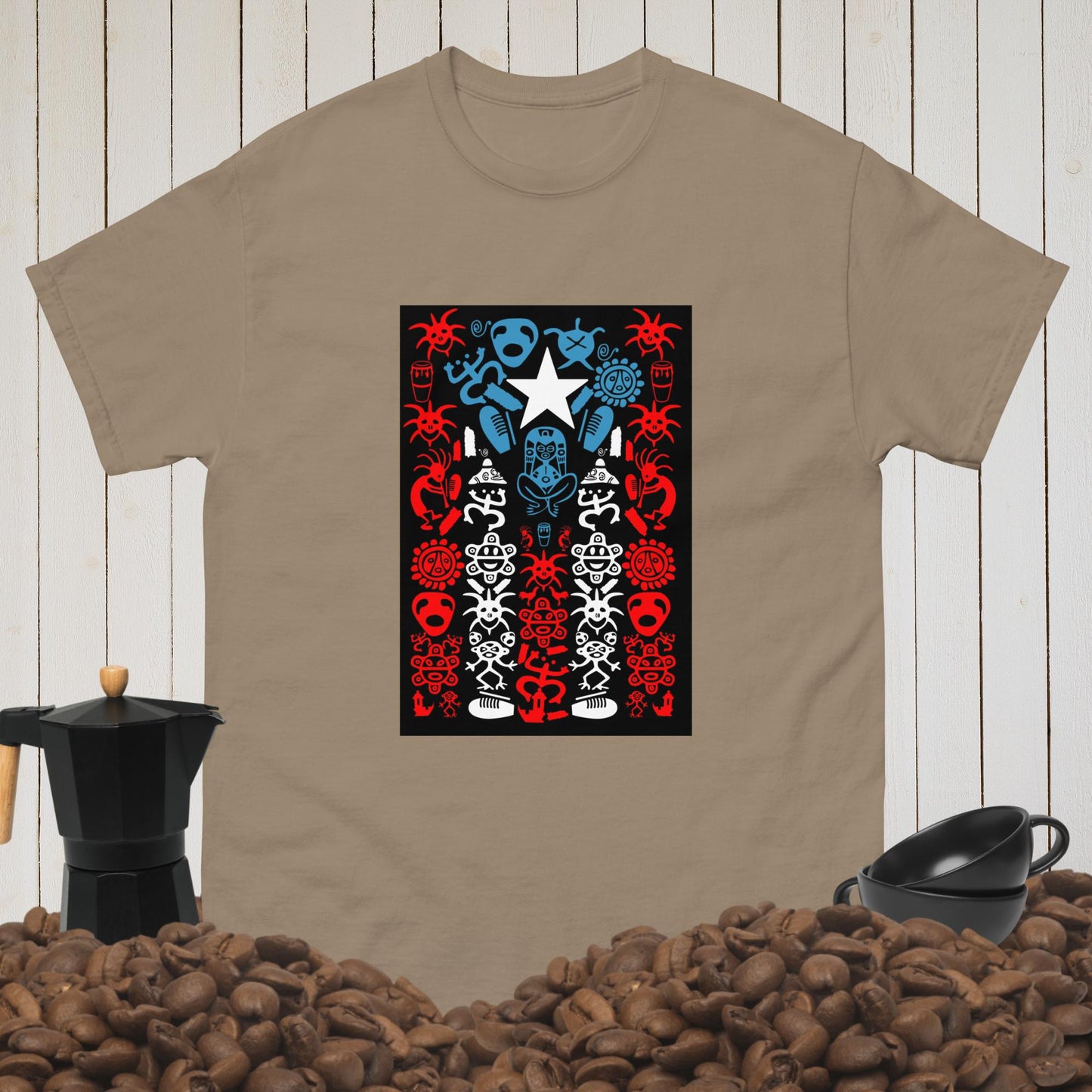 Puerto Rico Flag Unisex classic tee