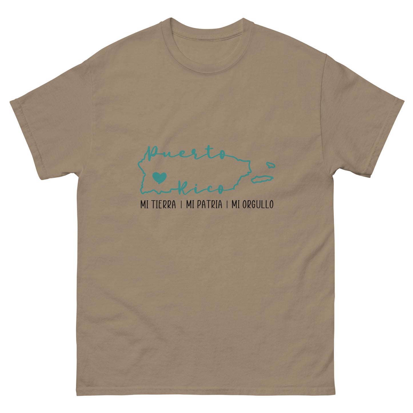 Puerto Rico Mi Orgullo Mi Tierra Unisex classic tee