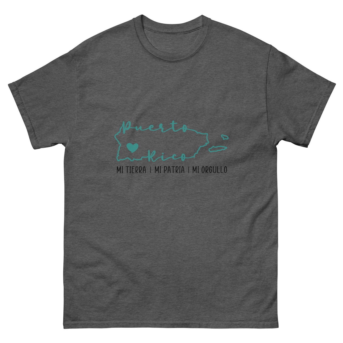 Puerto Rico Mi Orgullo Mi Tierra Unisex classic tee