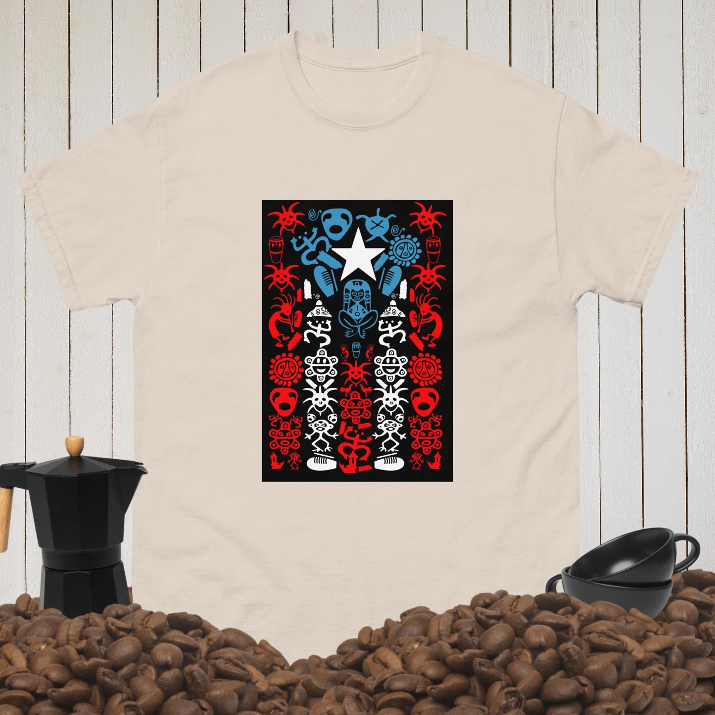 Puerto Rico Flag Unisex classic tee