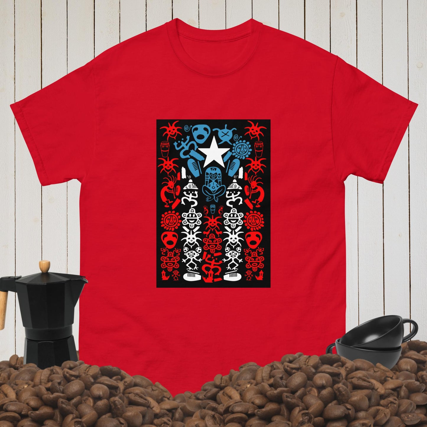 Puerto Rico Flag Unisex classic tee