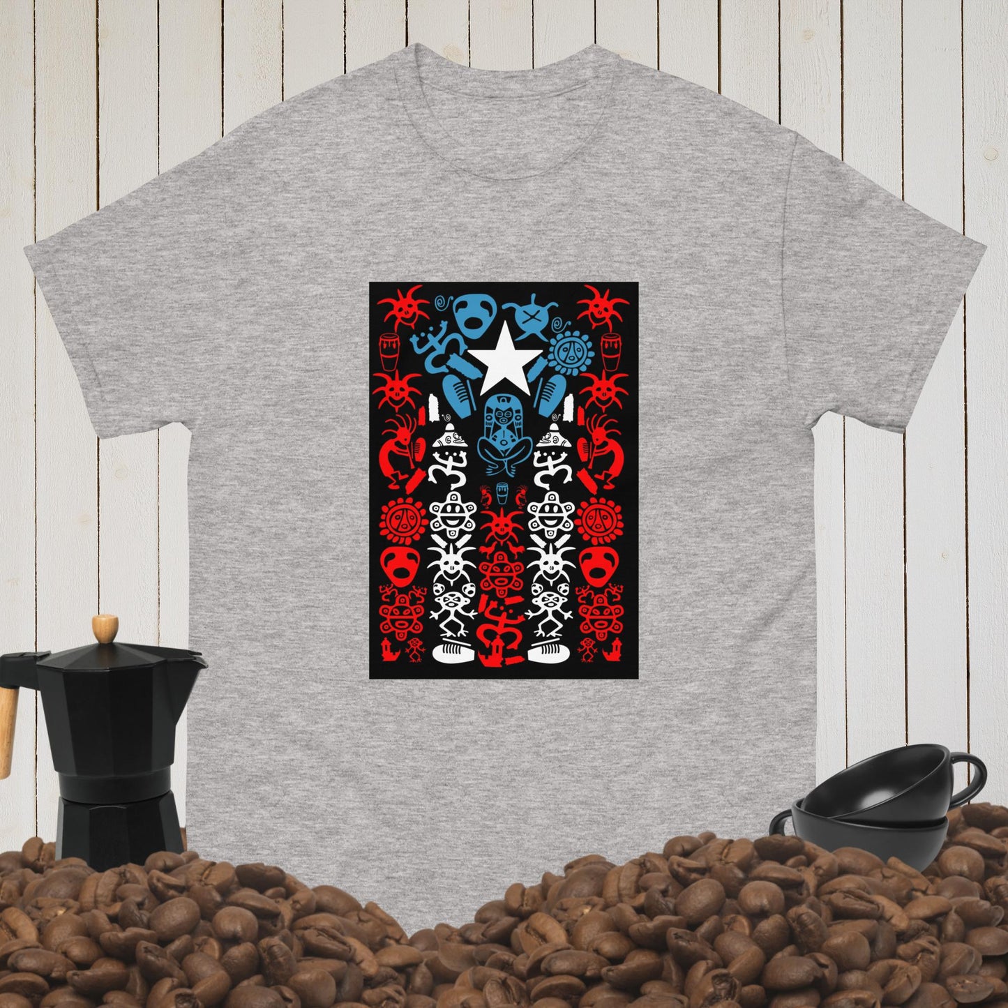 Puerto Rico Flag Unisex classic tee