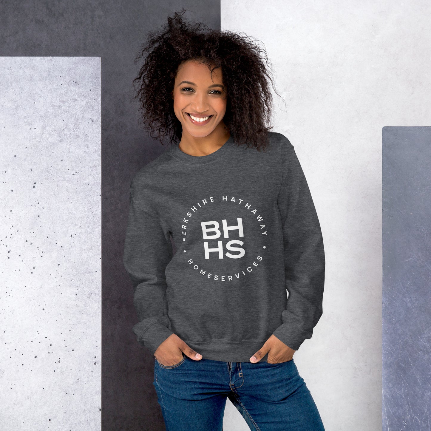 BHHS Unisex Sweatshirt Front Logo