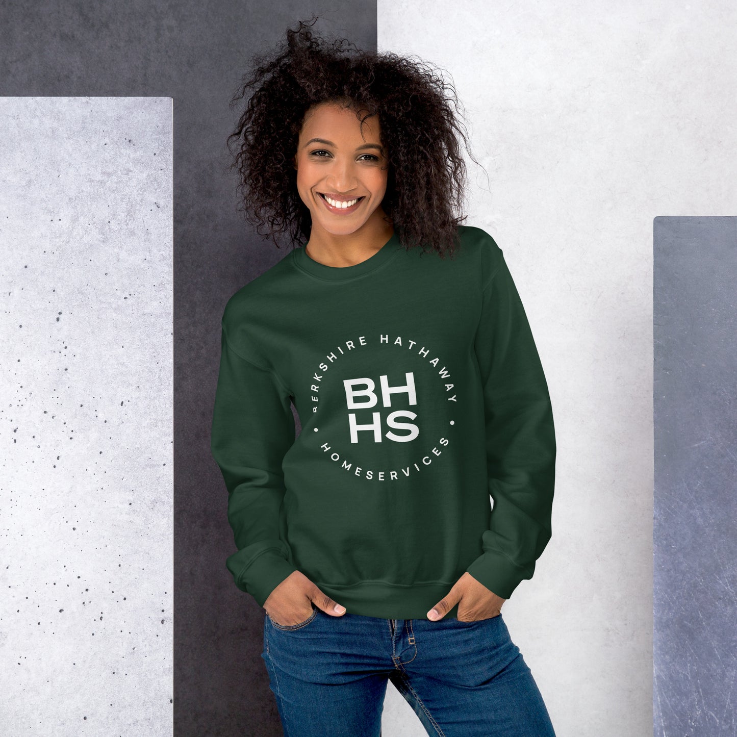 BHHS Unisex Sweatshirt Front Logo