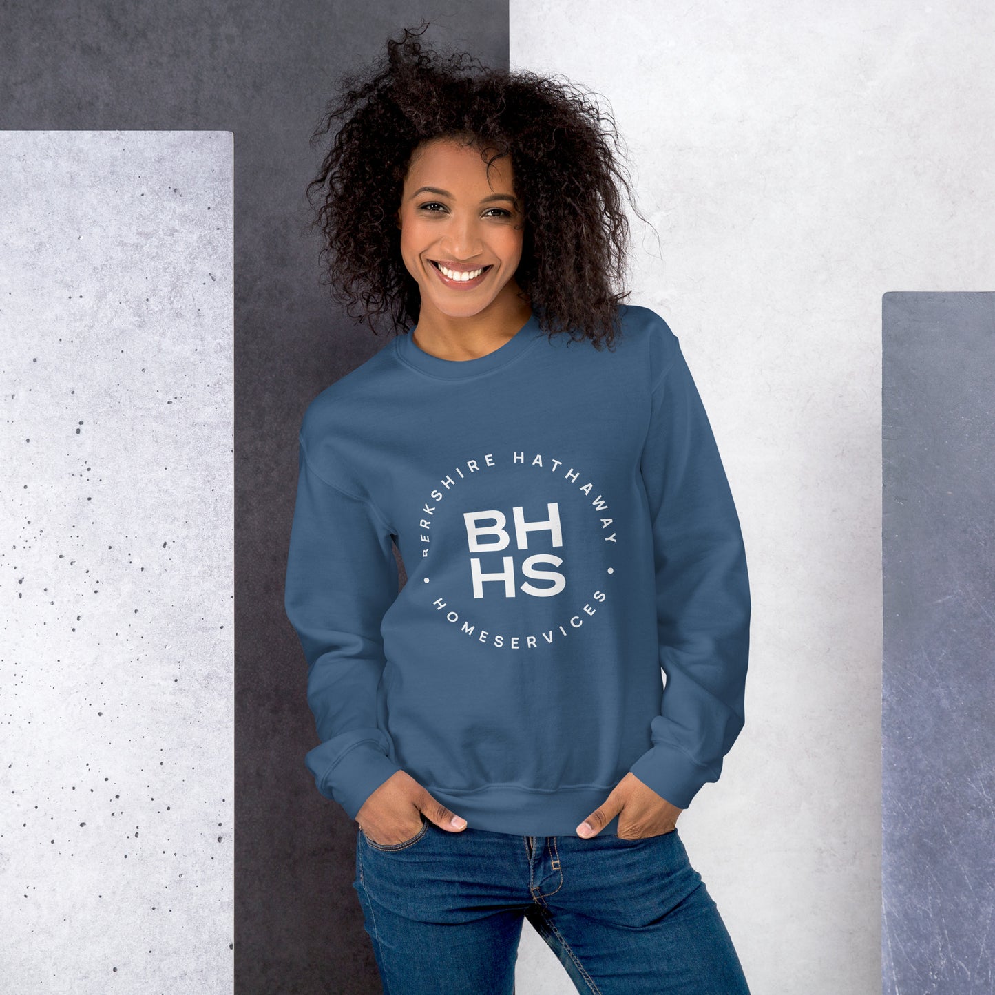 BHHS Unisex Sweatshirt Front Logo
