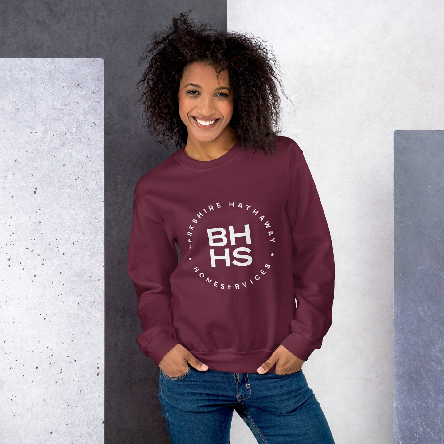 BHHS Unisex Sweatshirt Front Logo