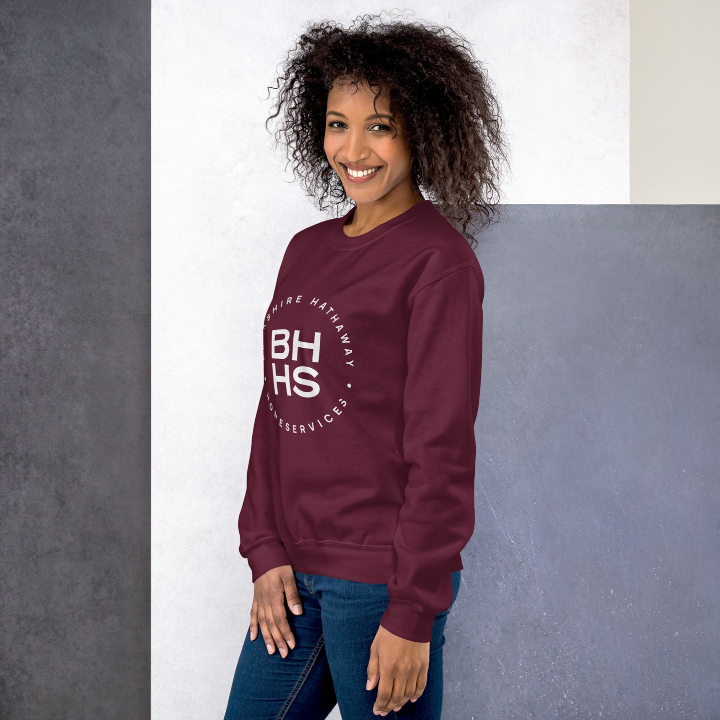 BHHS Unisex Sweatshirt Front Logo