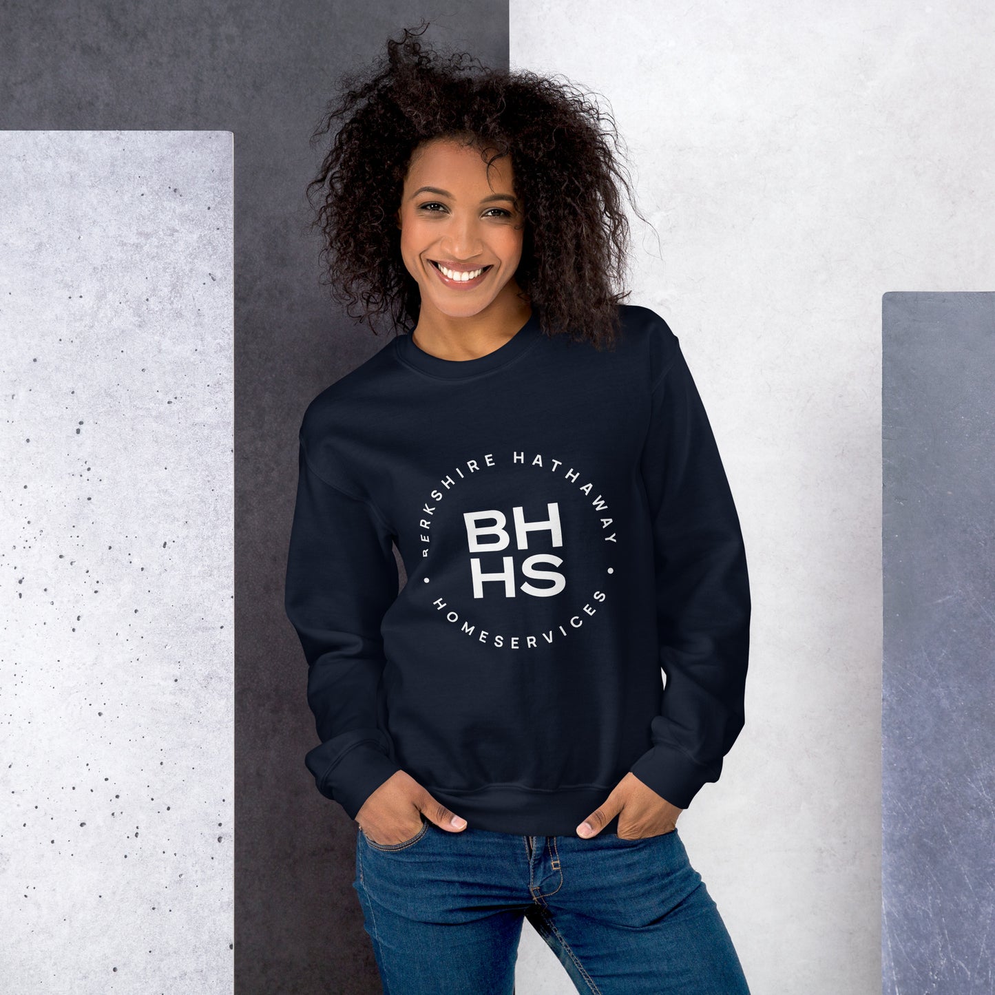 BHHS Unisex Sweatshirt Front Logo