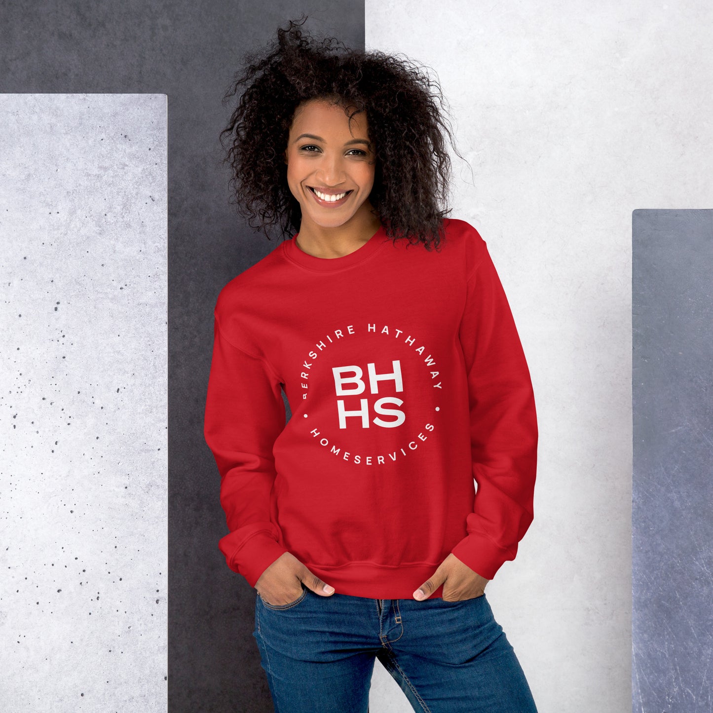 BHHS Unisex Sweatshirt Front Logo