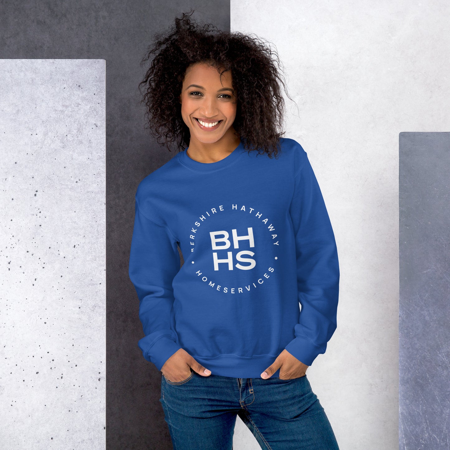 BHHS Unisex Sweatshirt Front Logo
