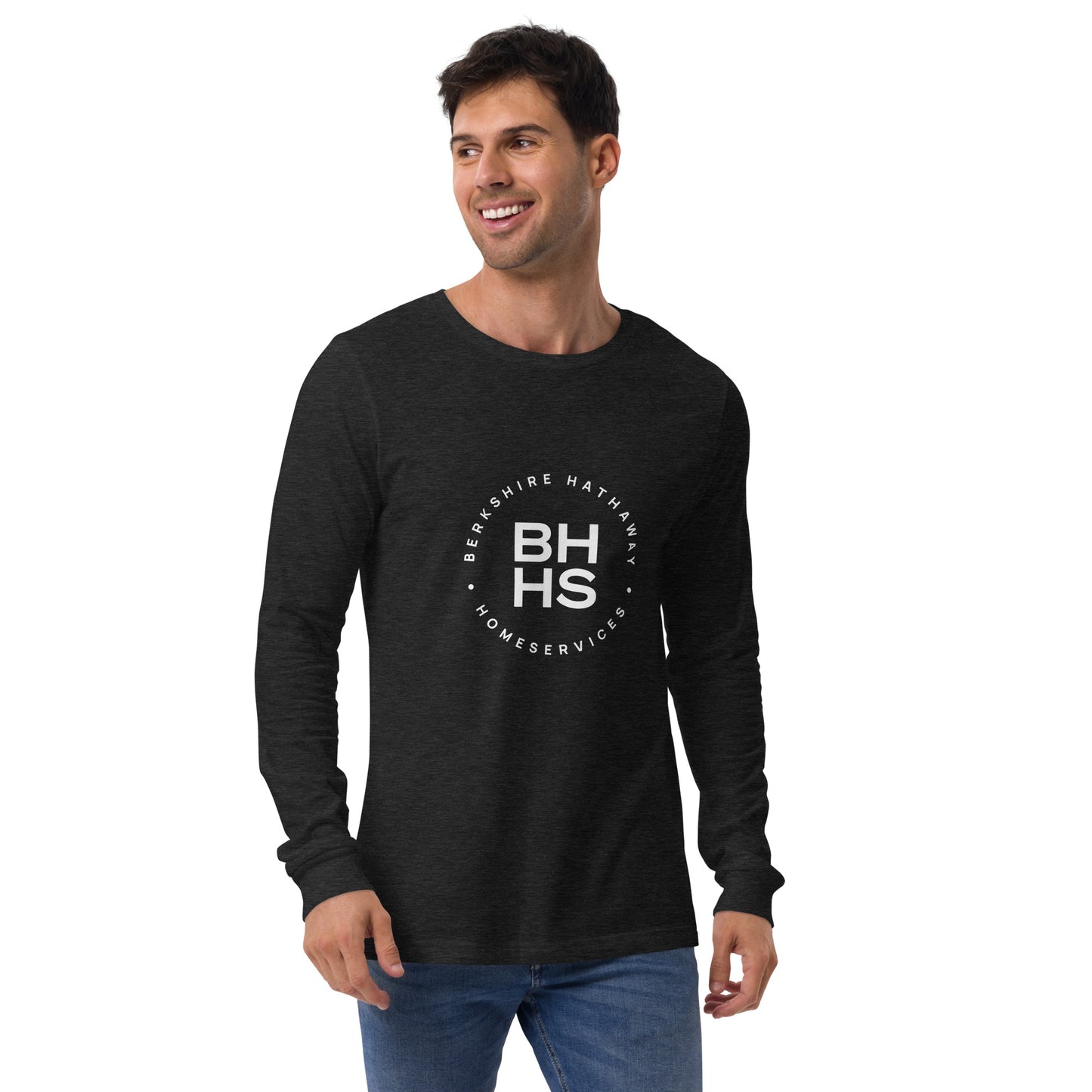 BHHS Unisex Long Sleeve Tee - White Logo