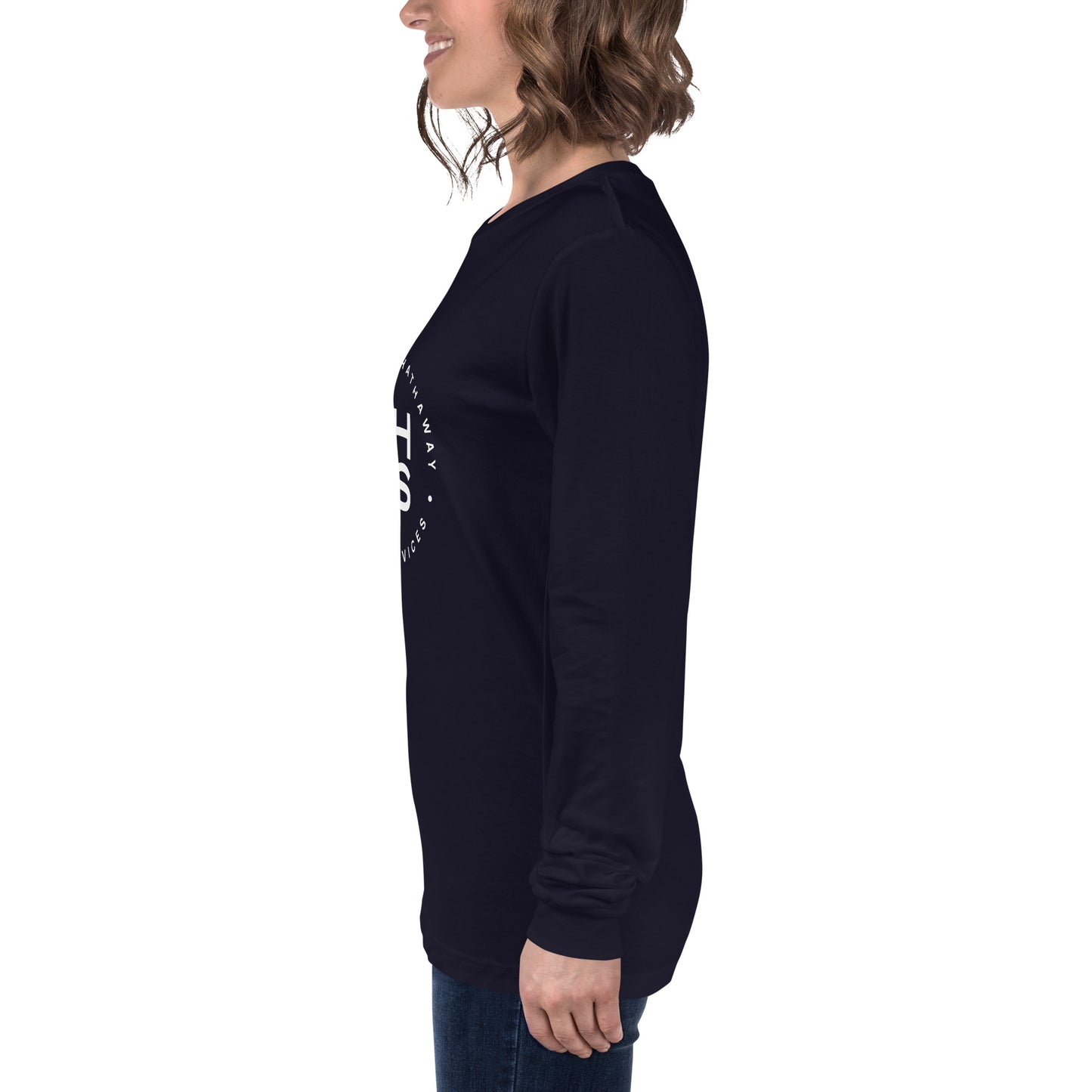 BHHS Unisex Long Sleeve Tee - White Logo