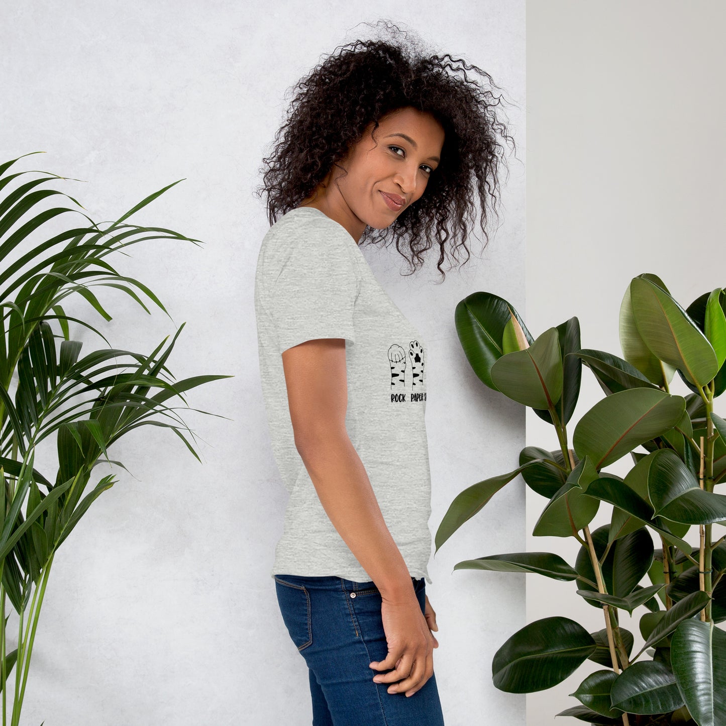 Rock Paper Scissors Unisex t-shirt