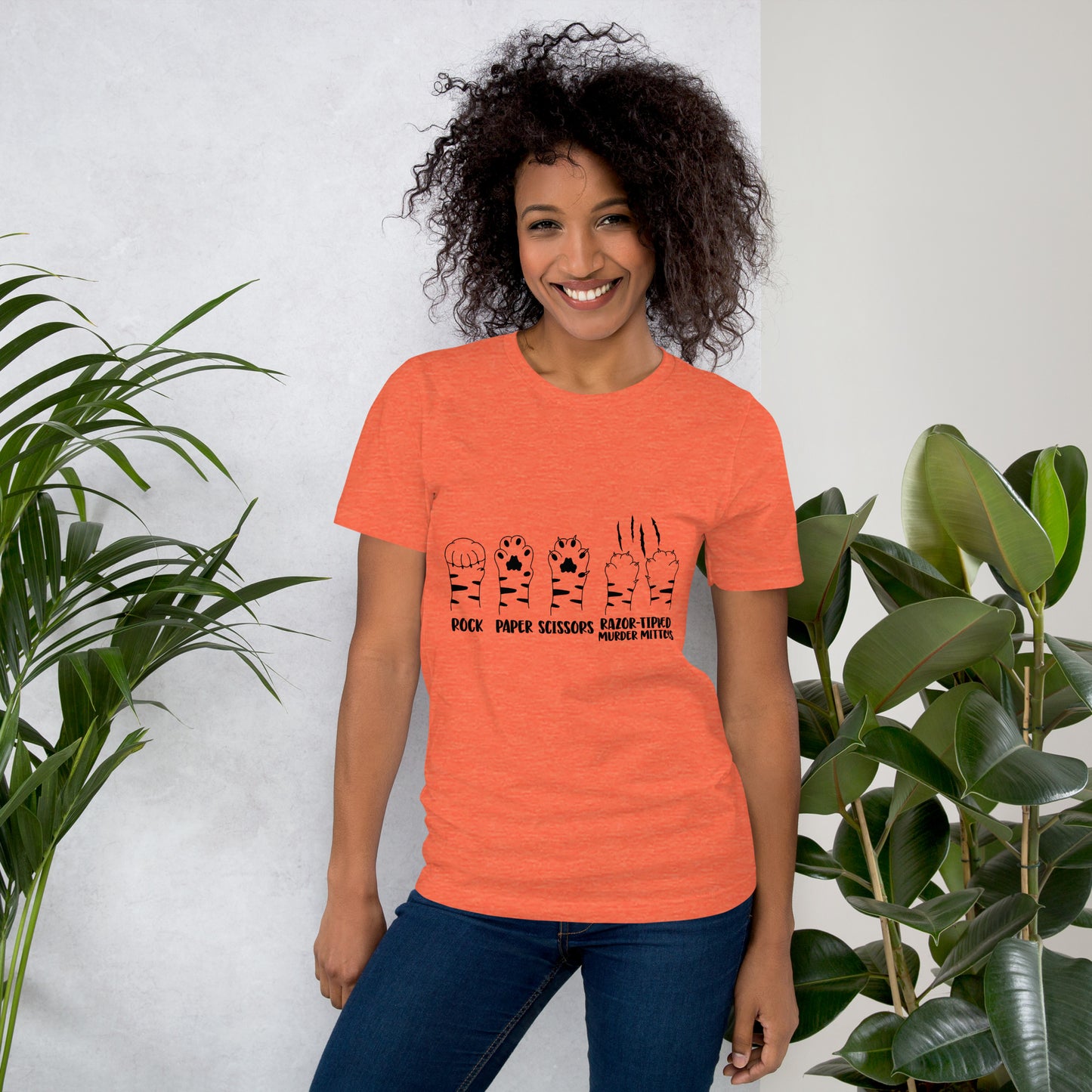 Rock Paper Scissors Unisex t-shirt