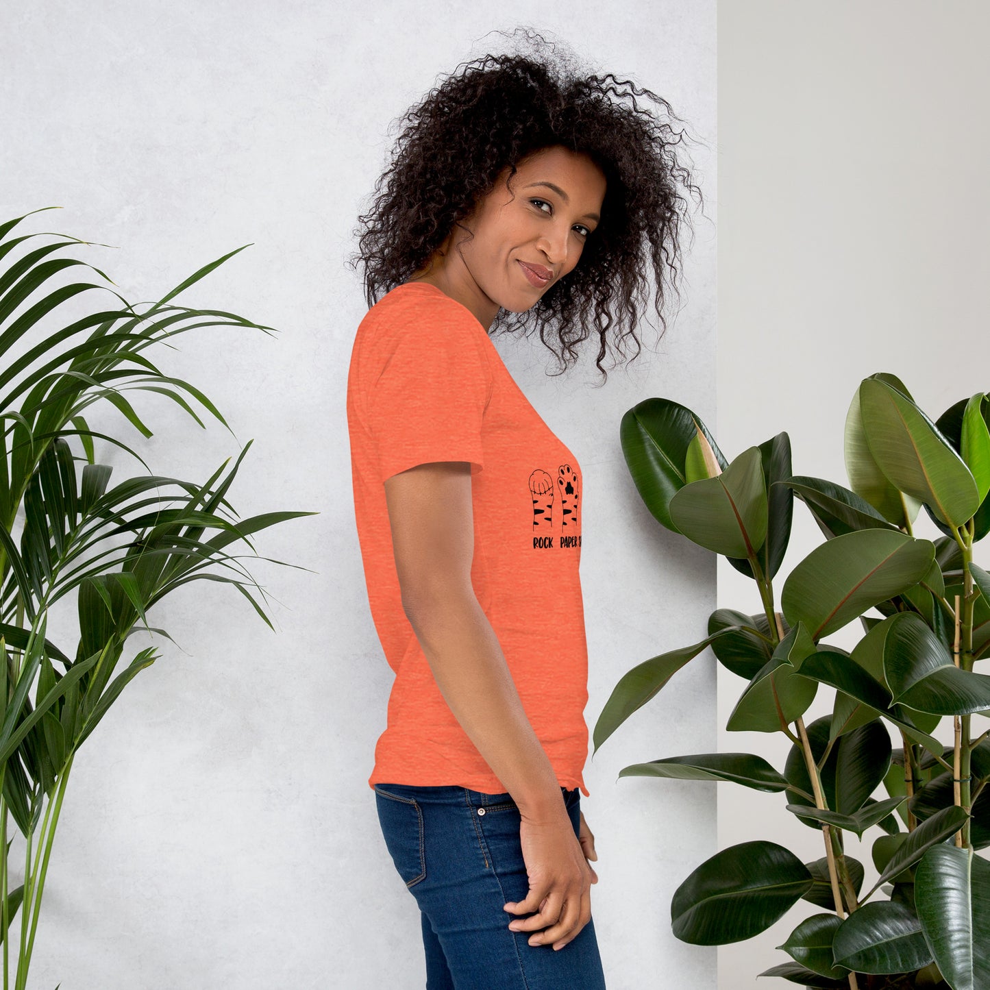 Rock Paper Scissors Unisex t-shirt