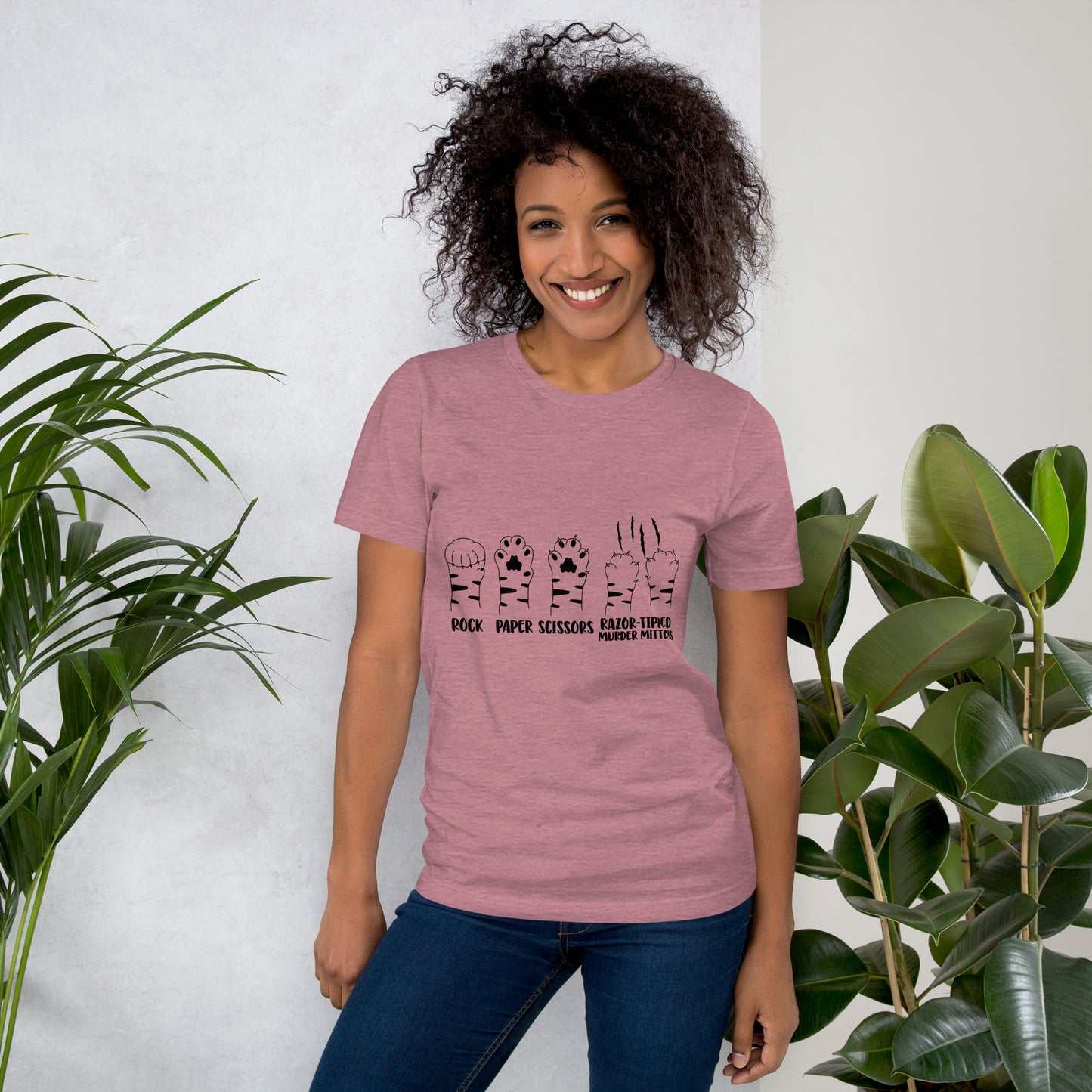 Rock Paper Scissors Unisex t-shirt