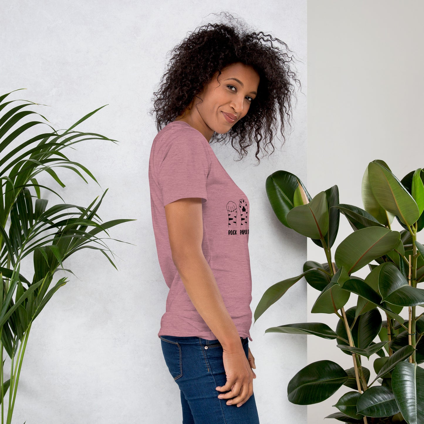 Rock Paper Scissors Unisex t-shirt