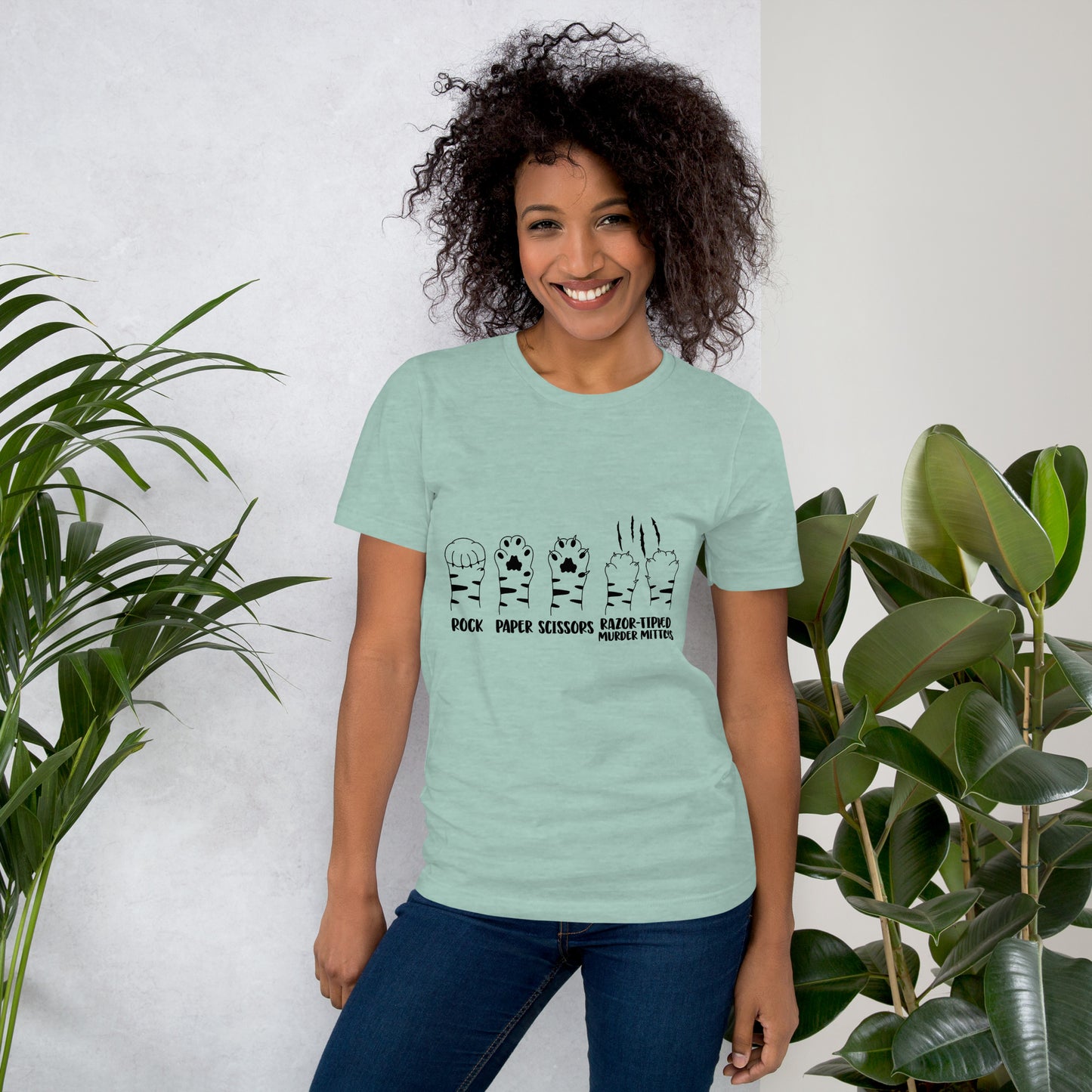 Rock Paper Scissors Unisex t-shirt