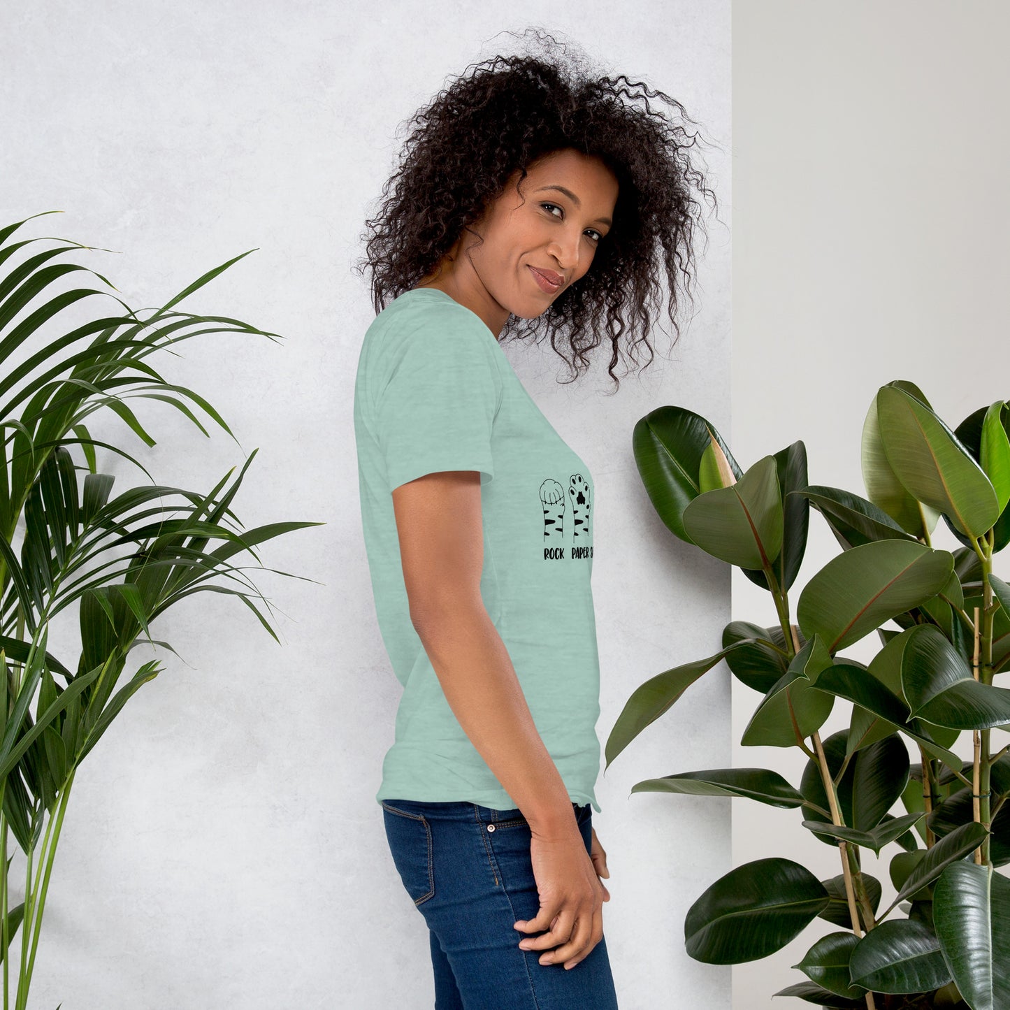 Rock Paper Scissors Unisex t-shirt