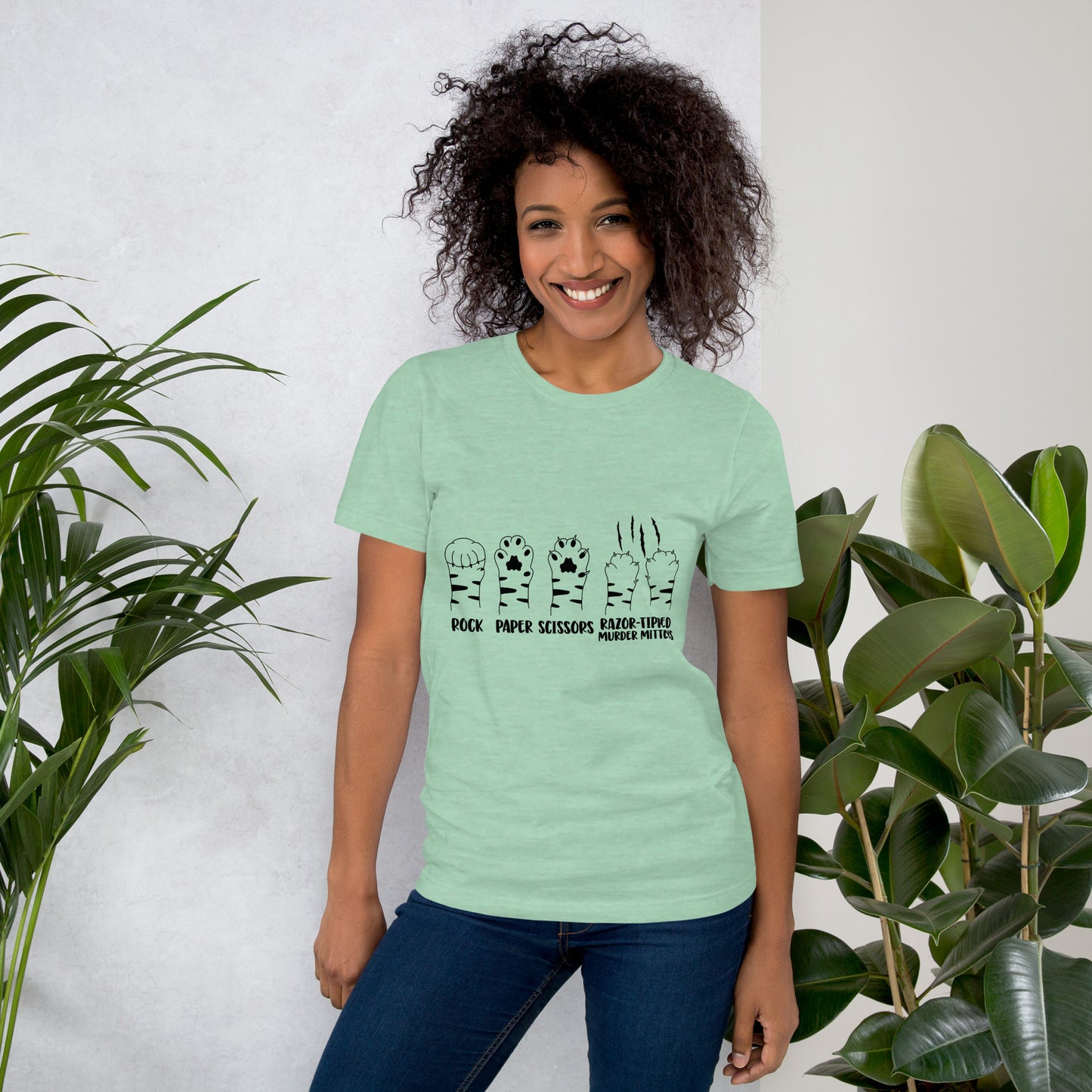 Rock Paper Scissors Unisex t-shirt