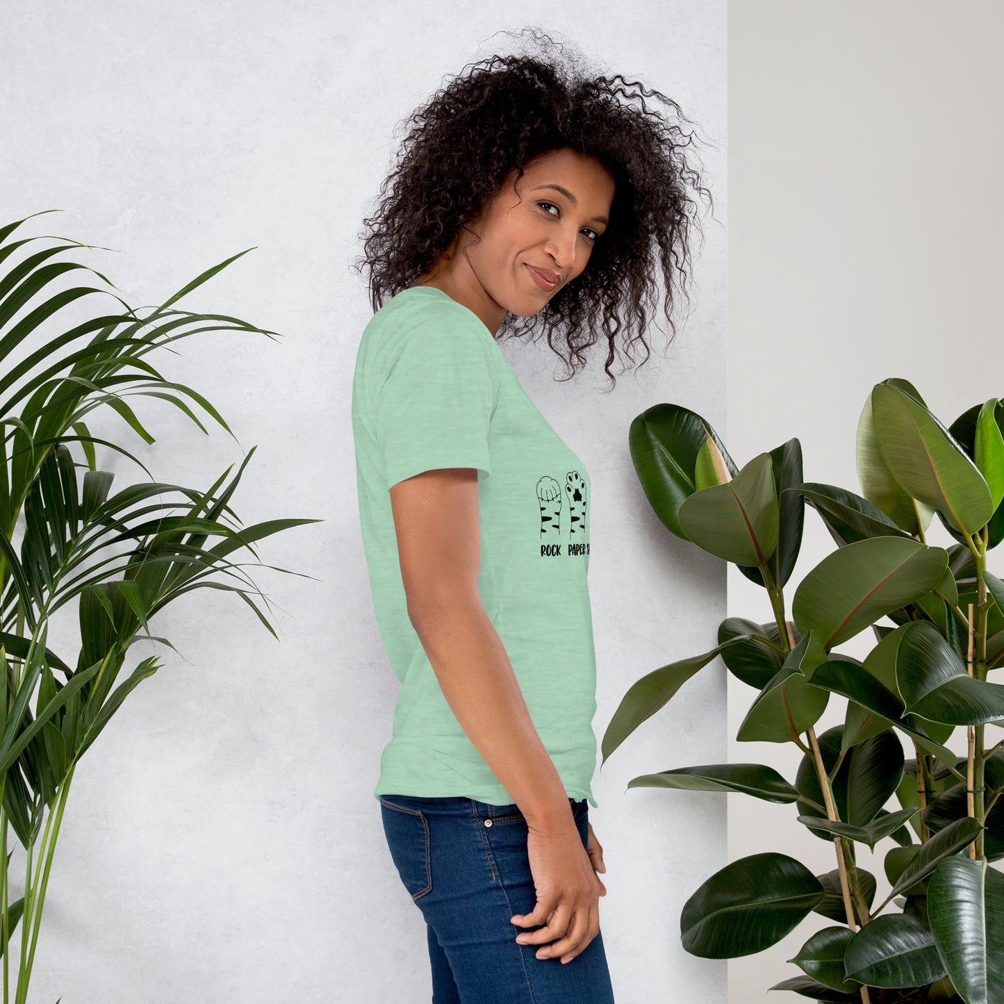 Rock Paper Scissors Unisex t-shirt