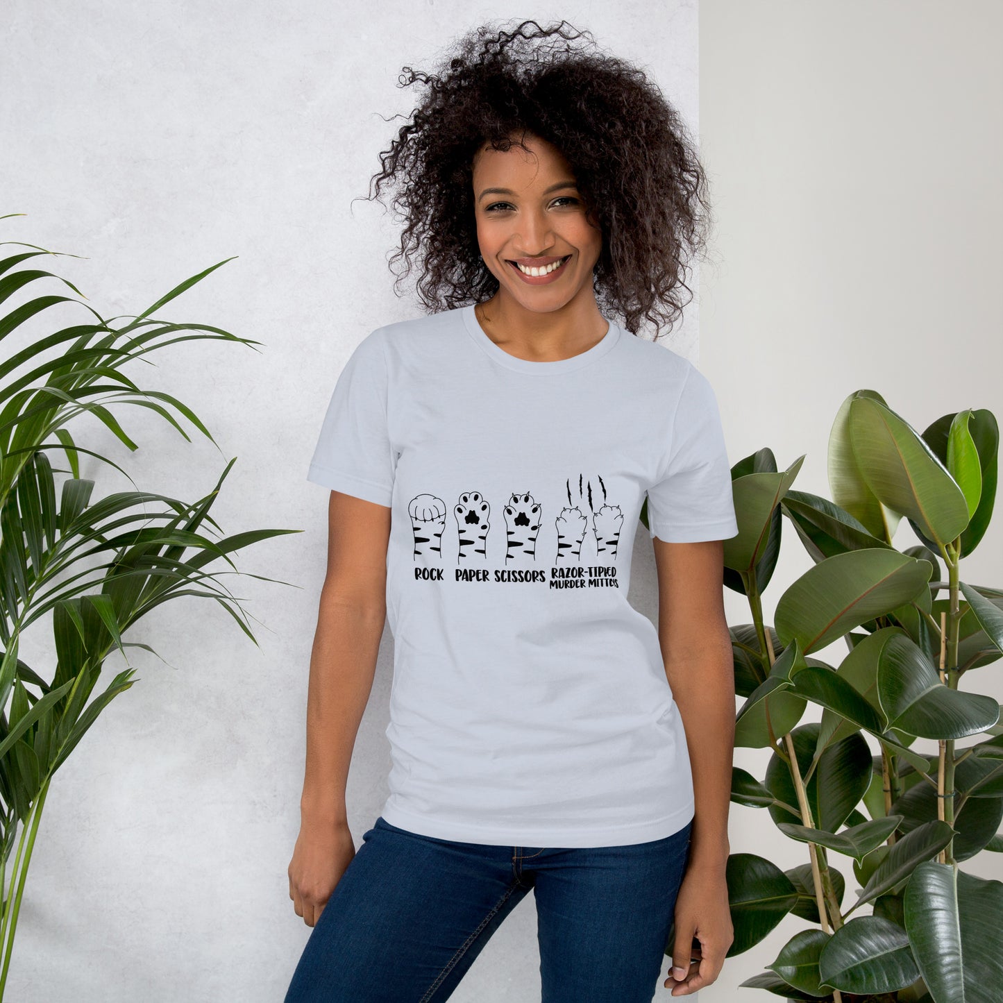 Rock Paper Scissors Unisex t-shirt