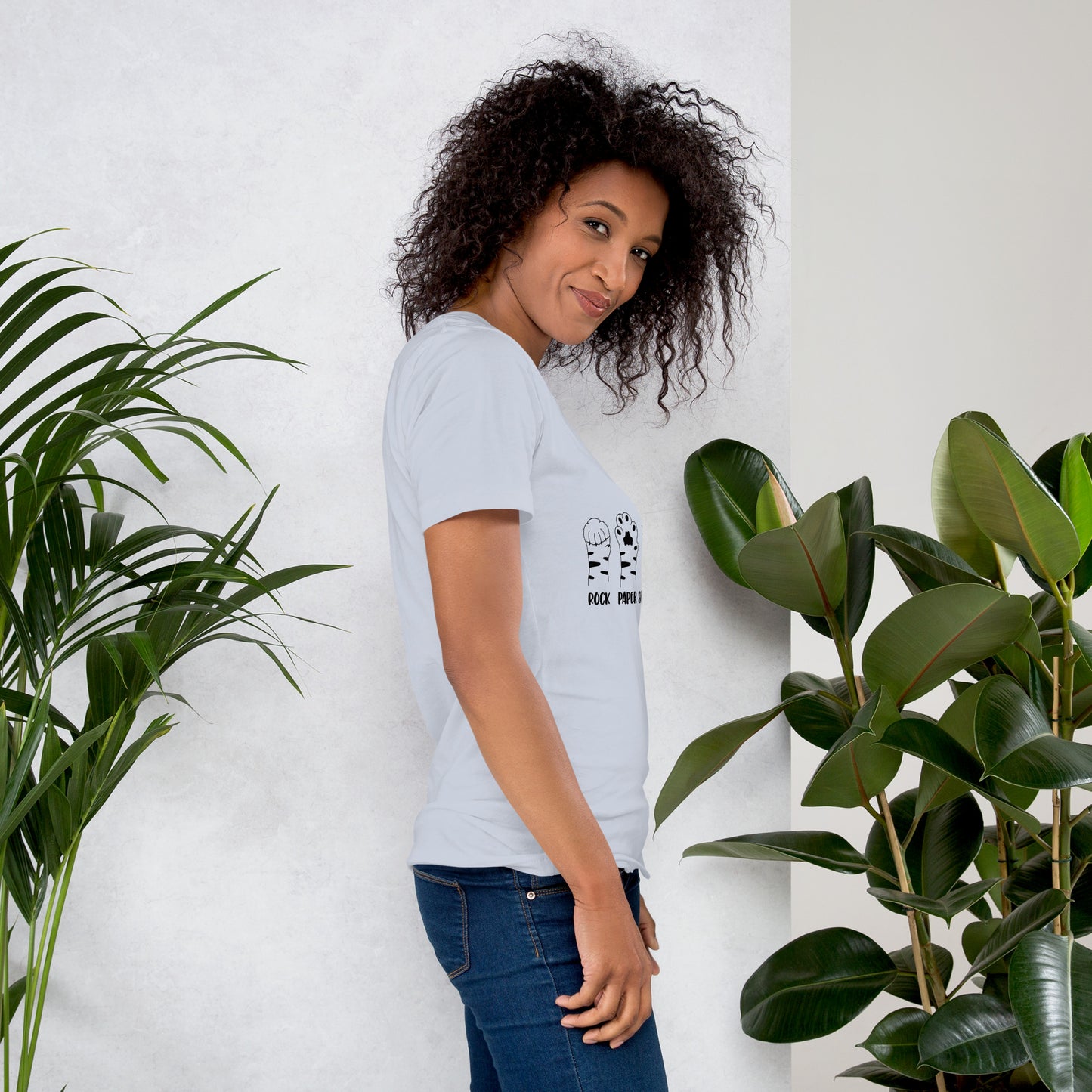 Rock Paper Scissors Unisex t-shirt
