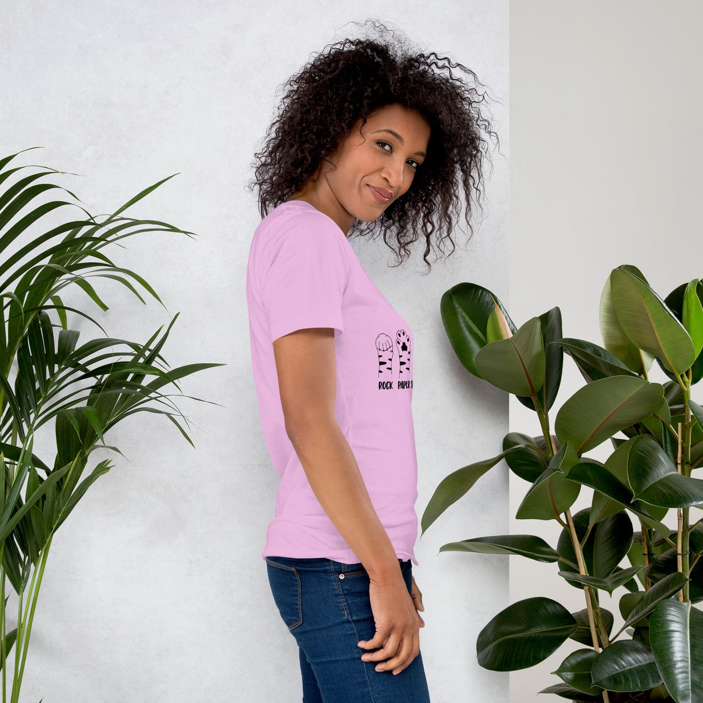 Rock Paper Scissors Unisex t-shirt