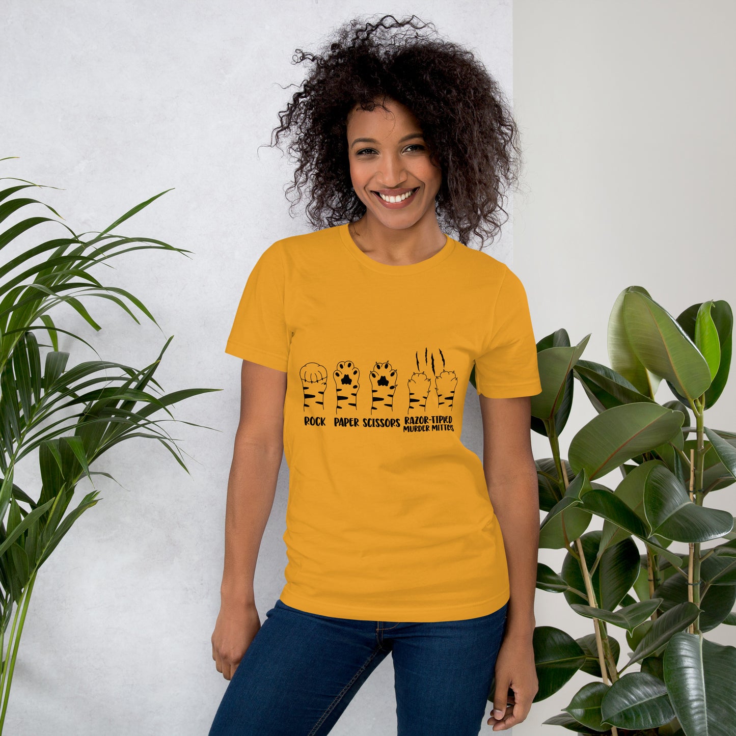 Rock Paper Scissors Unisex t-shirt