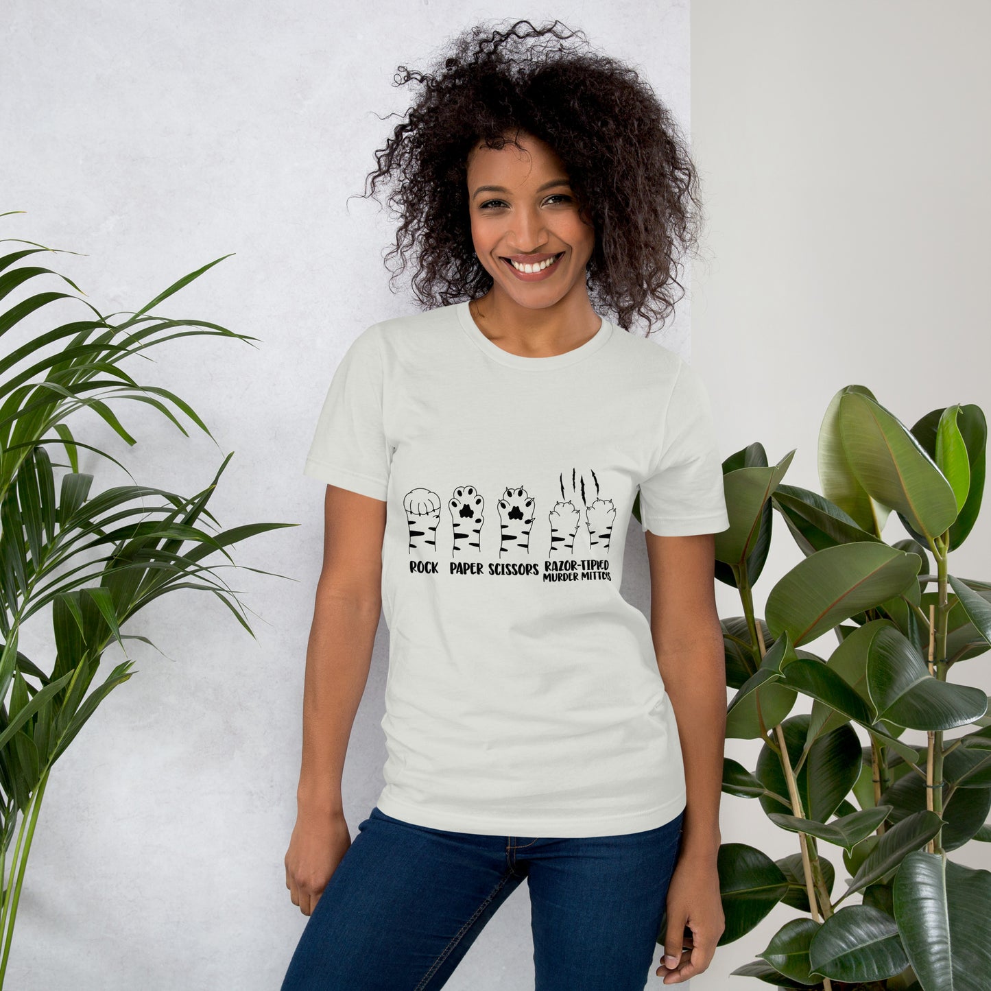 Rock Paper Scissors Unisex t-shirt