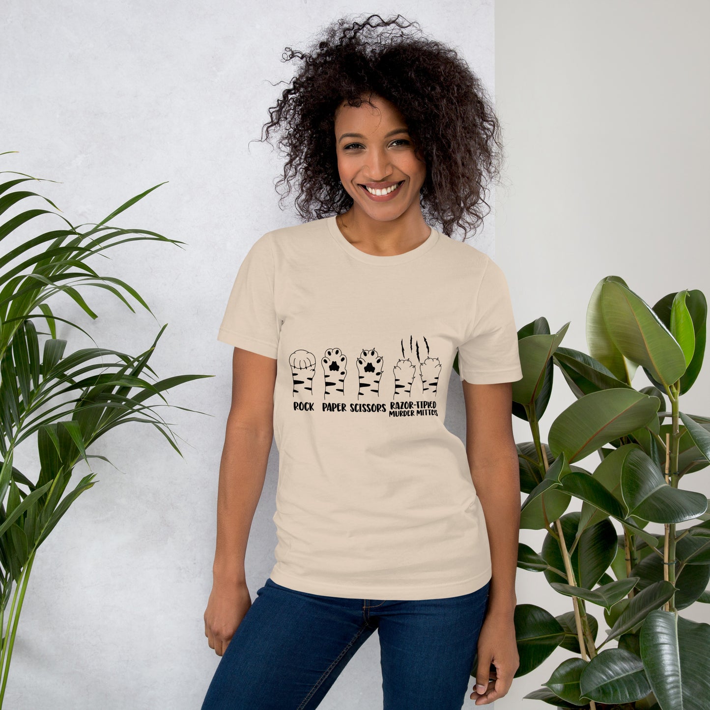 Rock Paper Scissors Unisex t-shirt