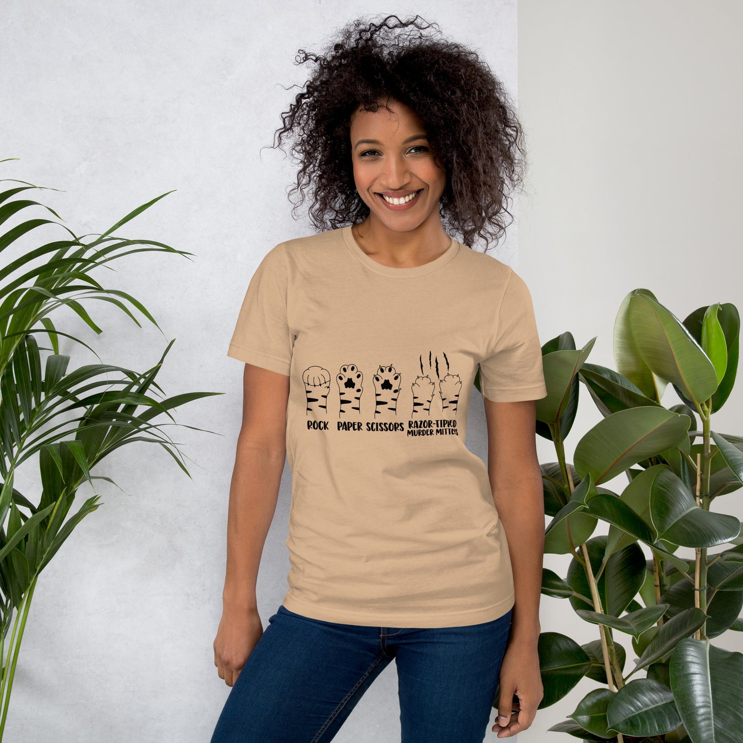 Rock Paper Scissors Unisex t-shirt