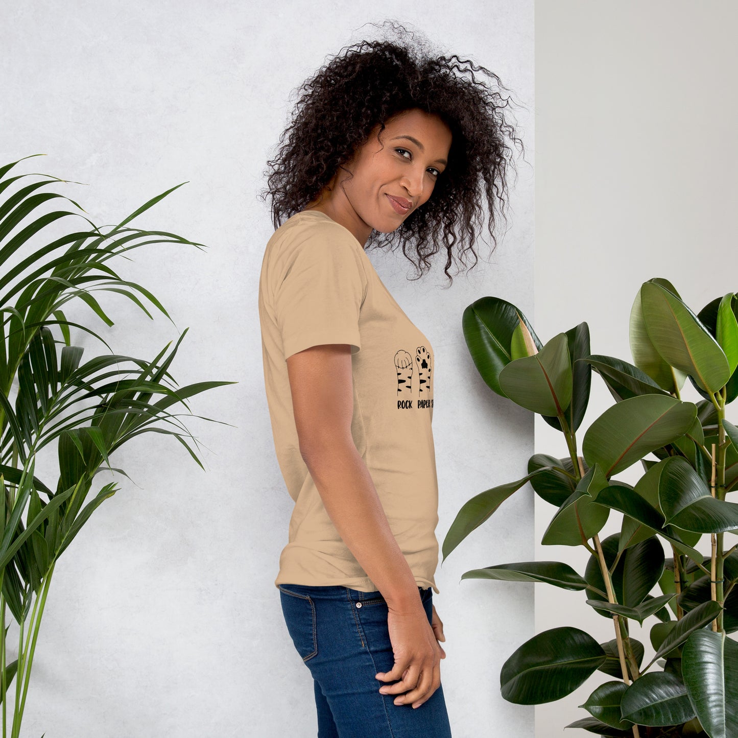 Rock Paper Scissors Unisex t-shirt