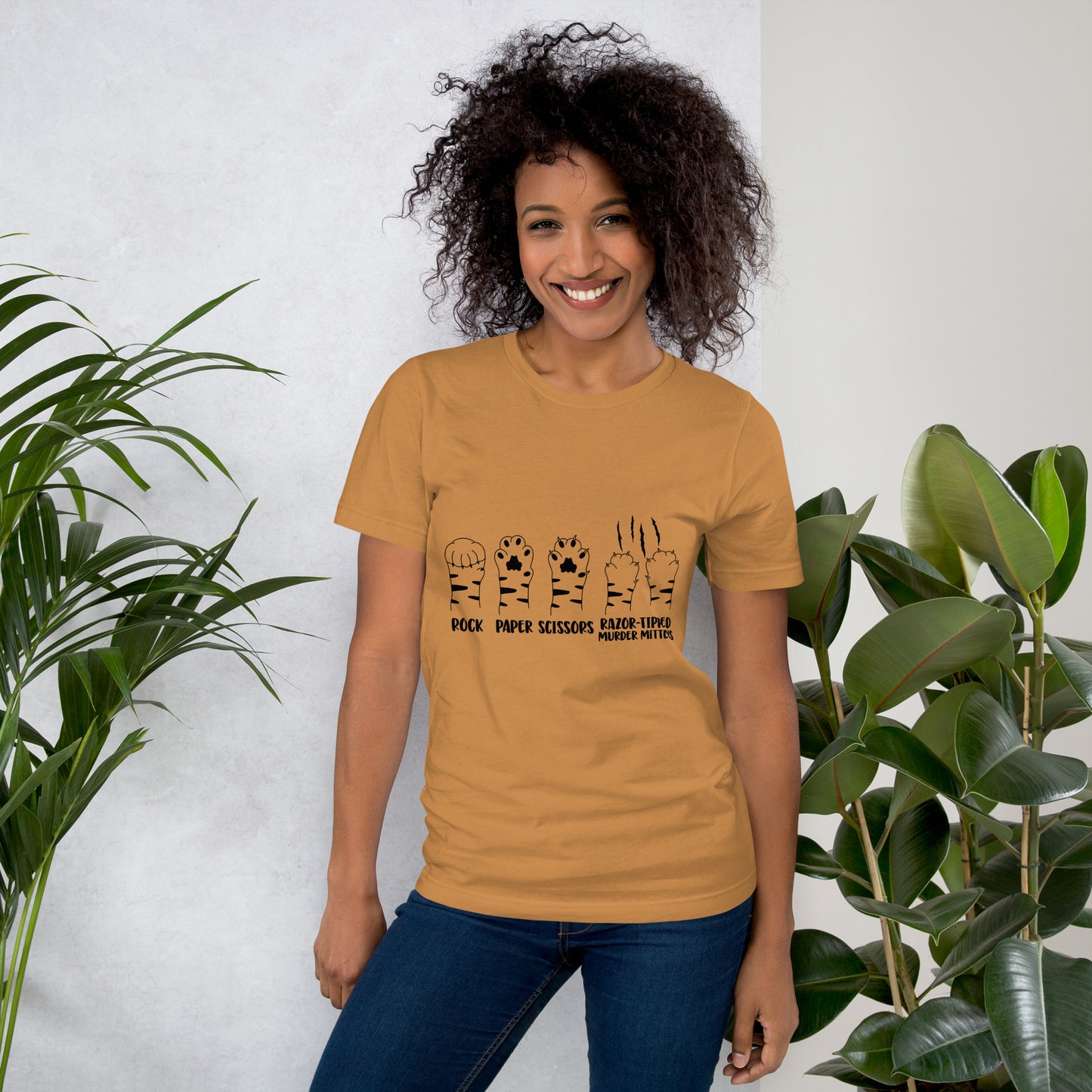 Rock Paper Scissors Unisex t-shirt