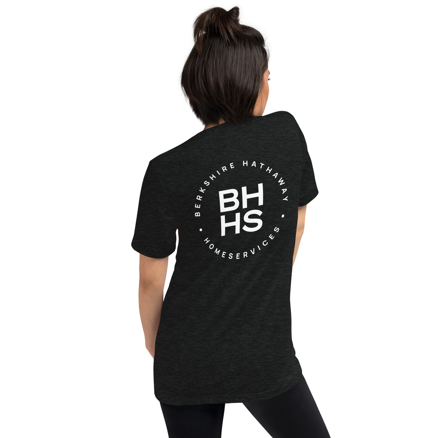 Unisex BHHS Florida Properties Group Short sleeve t-shirt Front and Back Logo
