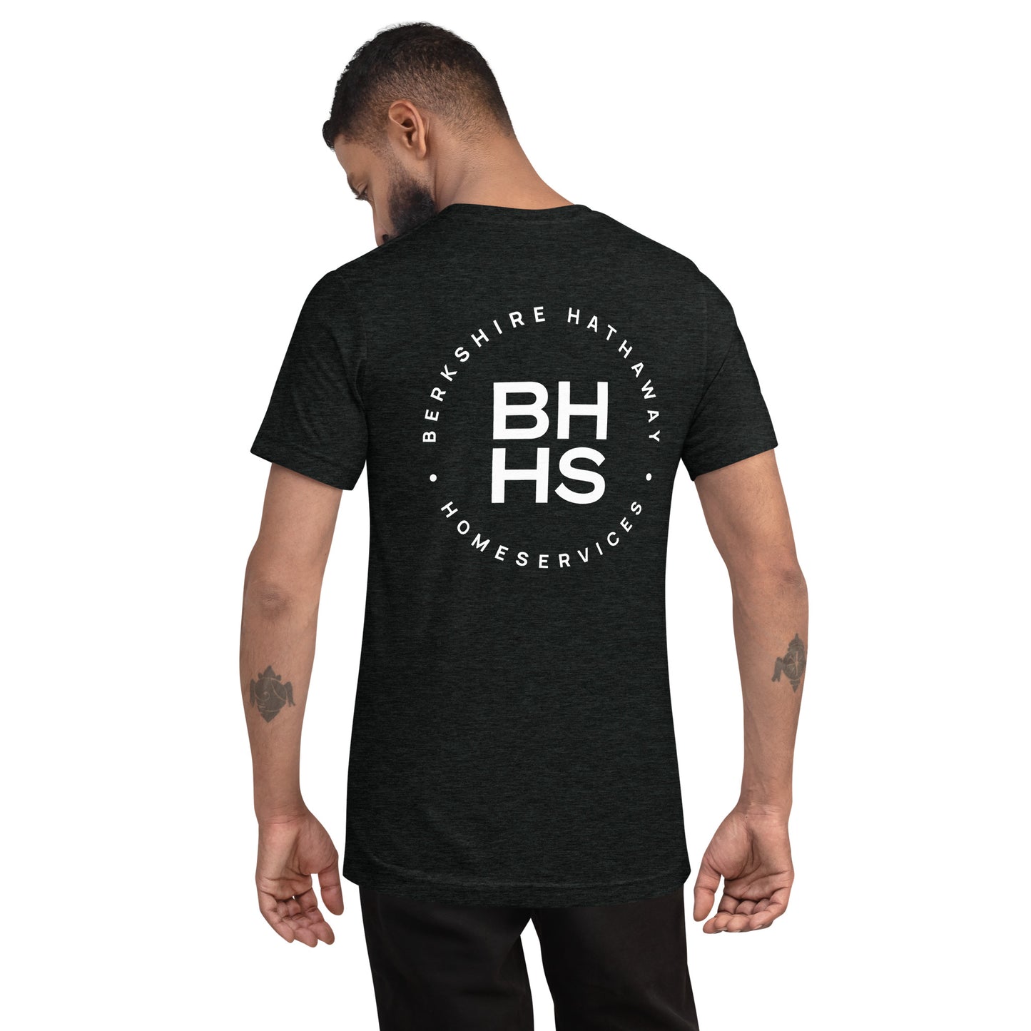 Unisex BHHS Florida Properties Group Short sleeve t-shirt Front and Back Logo